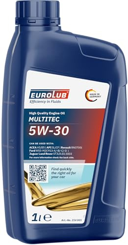 EUROLUB MULTITEC SAE 5W-30 (Ford) Motoröl, Made in Germany, 1 Liter