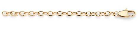 JEWELS BY LEONARDO Damen Verlängerungskette 10 cm Edelstahl/roségold Karabinerverschluss