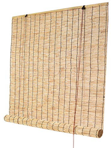 HHXX Les Rideaux en Rouleaux De Roseau, Les Rideaux en RéTro, Peuvent êTre LevéS Et AbaisséS, Les Stores Pare-Soleil Et De Radioprotection,Peuvent êTre PersonnaliséS