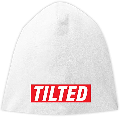 Tilted Angry Gamer Never Lucky Jersey Beanie Hut Dünne Slouch Cap Unisex One Size