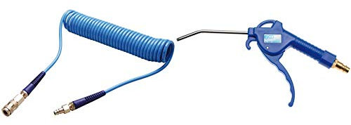 BGS 66540 | Tuyau spiralé à air comprimé | 6 m & 3208 | Soufflette à air comprimé | 110 mm