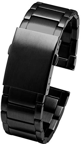 HNGM Uhrenarmband 22mm 24mm 26mm 28mm 30mm Edelstahl uhrband männer Metall Feste Armband Band Armband Herrenuhrenbänder
