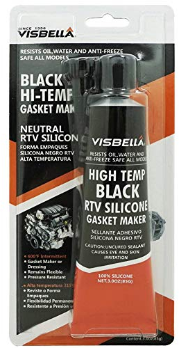 VISBELLA Black Hi-Temp Gasket Maker 85 ml