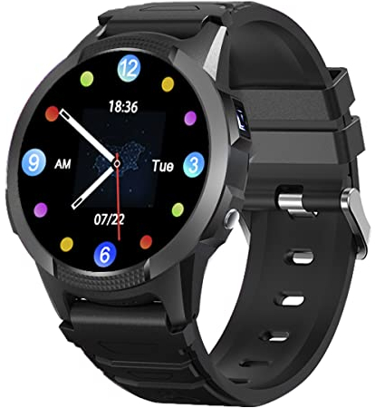 Save Family Slim 4G | Reloj Inteligente Niño con Localizador GPS, Llamada, Vídeo, Chat, Botón SOS, Cronómetro | SIM Incluida – Color Negro