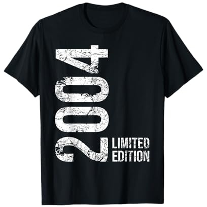 22. Geburtstag Mann Frau 22 Jahre 2004 Geburtstags T-Shirt