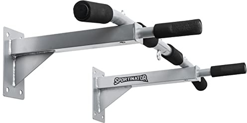 SPORTINATOR Pull-Up Bar with Accessories for Wall Mounting, Bar for Home Gym, Suitable for Various Weight Sports Exercises, Maximum Load 150 kg