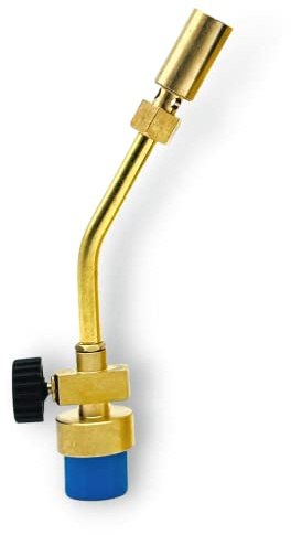 Profire Hand Torch JH-801 Gas Torch Blow Torch, Plumbing Tools, Canisters for Plumbers, Soldering Torch, Mechanics, Jet Burner Compatible with Map Plus and Propane Gas