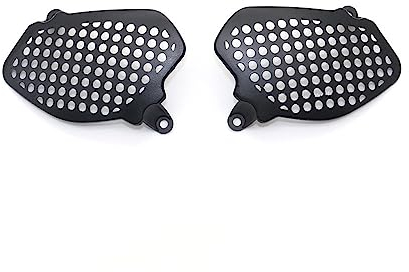 GRFIT Motorrad Lampenschirm Nebel Hilfs Position Blinker Kühlergrill Schutz Abdeckung Für Yamaha Für MT-10 SP Für MT10 2022 Zubehör Unteren Scheinwerfer Schutz