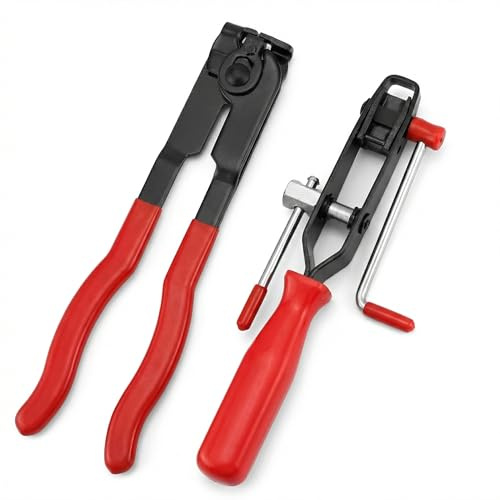 QWORK® pince collier cardan, pince collier de serrage, kit d'outils de cerclage