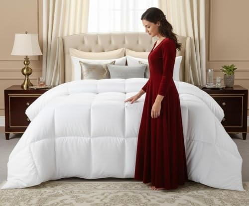 Casabella Super King Duvet 15 Tog - Premium Super King - Super Quality Quilt for Year-Round Comfort - Soft Touch Cover, Hypoallergenic, Machine Washable, Duvet (220cm x 260cm)