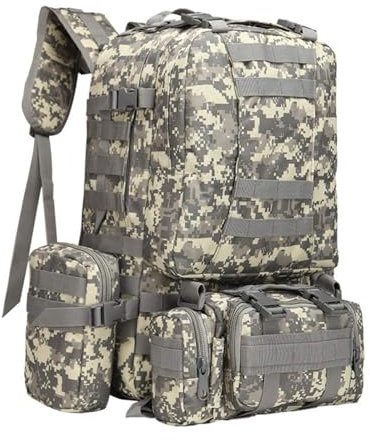 YUZDNM 50L Ultraleichter Rucksack - Wasserabweisender Tagesrucksack Für Reisen, Faltbarer Wander-Tagesrucksack, Für Männer, Frauen, Outdoor, Camping, Bergsteigen, Wandern, Radfahren, Klettern(B)