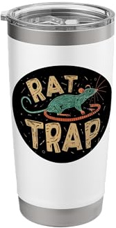 Cool Rat Trap for Man and Woman Stainless Steel Insulated Tumbler