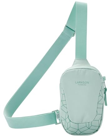 LARKSON Brusttasche Herren & Damen - Nils - Anti Diebstahl Umhängetasche für Reise, Festival, City - Kleine Crossbody Bag mit Platz für Handy, Schlüssel, Geldbörse
