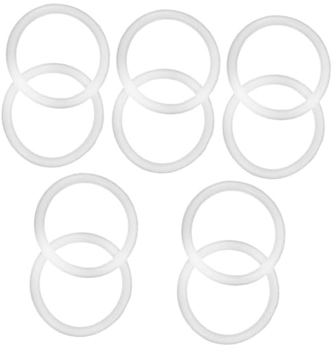 TOPBATHY 5 Series Accesorios para Máquinas De Helados Molde para Paletas Junta Tapón Automático Cubos De Hielo Reutilizables Helado Galletas Máquinas Comerciales 2 Piezas x 5