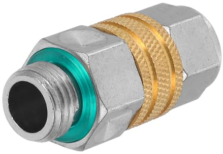 PRETYZOOM 1 Pieza Articulación Giratoria Conector Vc De Aire Acondicionado Adaptador De Lavadora a Presión Accesorios Para Lavadoras a Presión Rociador Con Accesorio De Manguera Enchapado