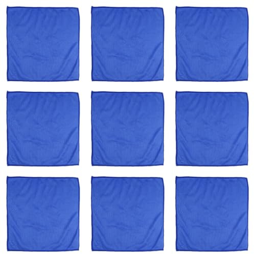 ARTSEWPLY 50pcs Microfiber Car Wash Towels 30x30cm Navy Reusable Cleaning Cloths Highly Absorbent Quick Drying Car Cleaning Wiping Towels for Vehicle Care