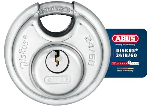 Candado Diskus arco inox serreta 60mm blister