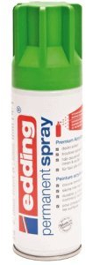 Edding Acryl-Farblack Permanentspray gelbgrün seidenmatt RAL6018