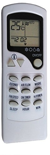 Telecomando per condizionatore Chigo ZH/LW-03 funziona con Hokkaido - Nakatomy - York - Blueway - Celestial - Fujiya - Vaillant - Saunier Duval - Turbo - Airlux ed altri climatizzatore e pompa di calore