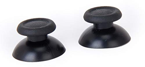 SM-PC® PS4 Controller 2X Analog Joystick Thumbstick Kappe für Sony PlayStation Schwarz #016