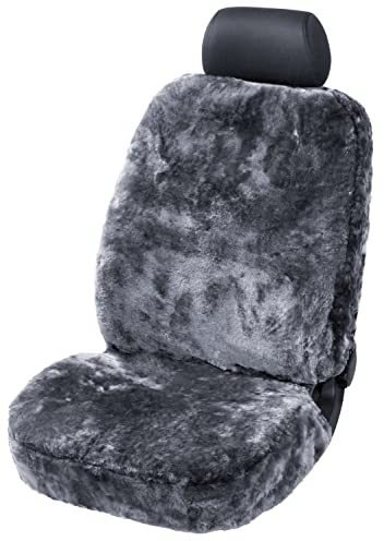 Autositzbezug Lammfell, Farbe anthrazit - 1 Stück