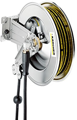 Kärcher 6.392-076.0 Schlauchaufroller Automatik, Edelstahl