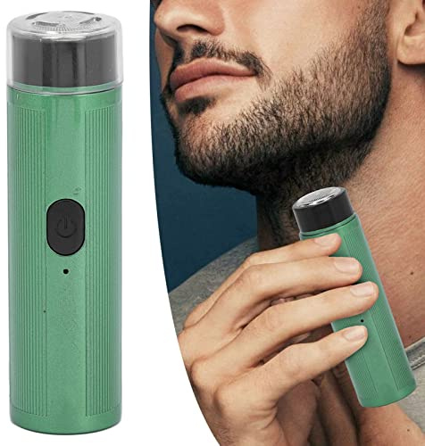 Rasoir rotatif électrique rechargeable USB, rasoir de voyage portable et compact pour utilisation humide et sèche homme
