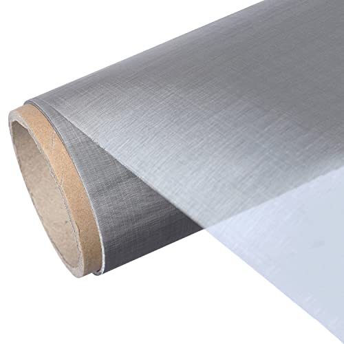 SEVEEZ 304 Edelstahl Drahtgewebe, 80 Mesh Feinmaschig Filtersieb Rostfrei Ripstop Nagetier Insekt Kontrollnetz Für Fenster, Tür, Filter (Color : Silver, Size : 1x6m)