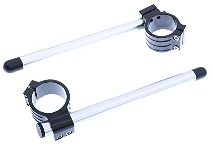 avdb-moto Paae erhöte Stummellenker/erhöte Klemmen 48 mm + Rohr kompatibel mit YZF 1000 THUNDERACE 1996-2003 (Aluminium)