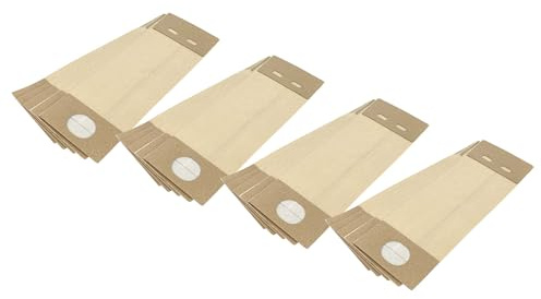 vhbw 20x Turbofilter kompatibel mit Makita 9046J | 9046, BO3710, BO3700 Schwingschleifer, Exzenterschleifer - Papier-Staubbeutel Set Sandfarben