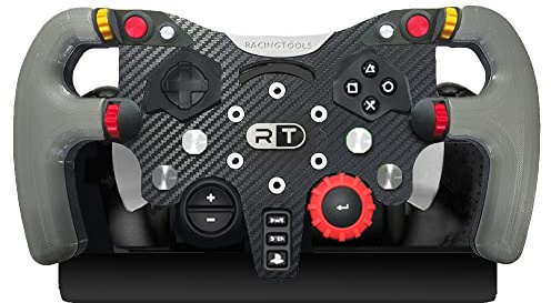RacingTools Lenkradkranz Prototype für Logitech G29/G923 – Simracing Lenkrad-Ersatz, Starre Monoblock-Bauweise