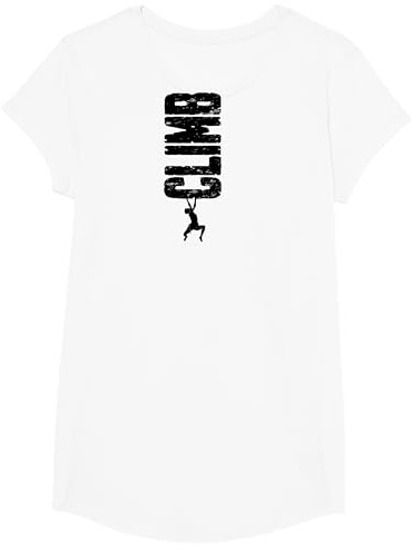 Klettern Klettern Bouldern Vintage Vertikale Kletterer Junge T-Shirt