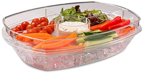 dine@drinkstuff Flip Lid Ice Chill Tray - Single - Kitchen & Dining, Buffet & Deliware