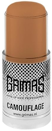 GRIMAS Profi Concealer Camouflage Stick, 23ml, Hautfarbe B6, professionelles stark deckendes und kaschierendes Make-Up für Tattoos, Feuermale, Augenringe, Pigmentflecken und vieles mehr