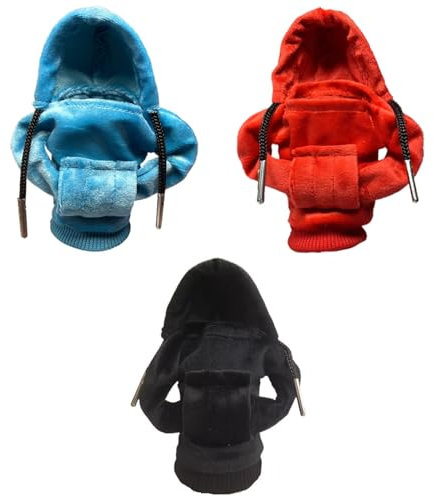 FIBOUND 3 Piezas de Funda para Palanca de Cambios de Coche, Cubierta de Pomo de Cambio, Funda De Cubierta de Palanca de Cambios, Sudadera con Capucha para Palanca de Cambios Universal