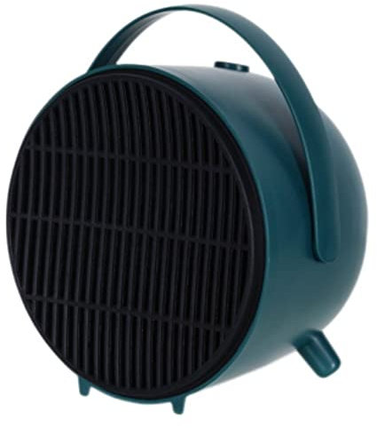 Patio Heaters Greenhouse Heater Electric Heating Portable Energy Conservation for Table Tops Miniature Outdoors Patio Home Greenhouse (Green,circular)