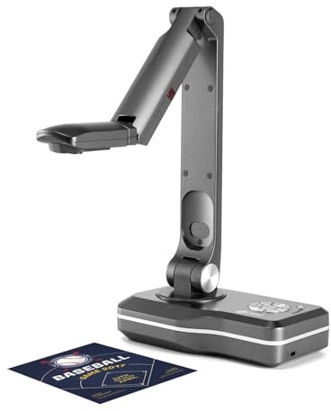Scanner de livres pour appareils photo de document Scanner de caméra de livre de documents V500 USB automatique, & Play 8 mégapixels HD haute définition Max. Ports de format de numérisation A3 Polyval