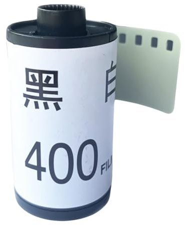 Swiixxer 400 Novice Practice Film Vintage Camera Film Photo Studio Kits 35mm 12sheets Asa/Black White Negative Camera Film