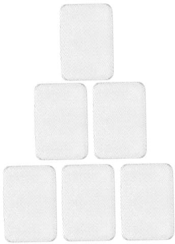 iplusmile 6feuilles Tapis de Cuisson pour Barbecue Résistant Chaleur Maille Réutilisable Lavable pour Viandes Volailles Légumes