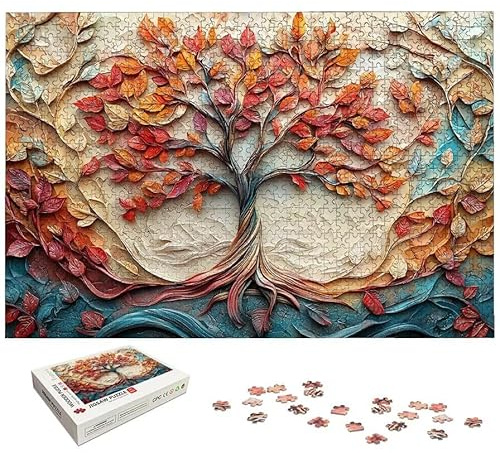 Puzzle 5000 Pezzi Albero della Vita, Puzzle Magia in Legno per Adulti, Misura: 156x105 cm, Puzzles 5000 Pezzi per Adulti, Giochi Educativo per Famiglie, Puzzles per Decorazioni Casa, Regalo, -5165