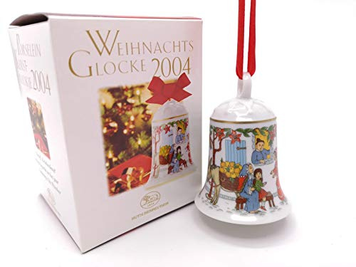 Porzellanglocke Weihnachtsglocke 2004 - Hutschenreuther - in OVP