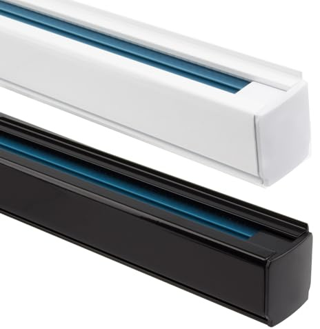 LEDKIA LIGHTING Carril Trifásico Aluminio para Focos LED 2 Metros Blanco