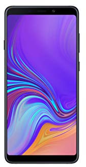 Samsung Galaxy A9 (2018) A920F Caviar Noir Android 8 Smartphone avec Quad-caméra