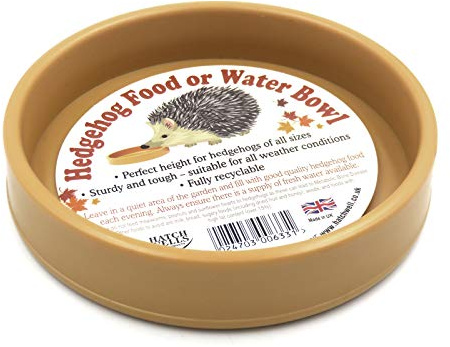 Hatchwell Igelschale für Futter oder Wasser, 200 g, orange