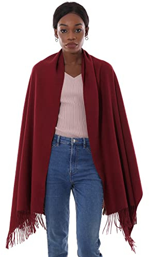 PIOYMEYA Schal Stola Festlich Fur Abendkleid Pashmina Schals Tücher für Damen Winter