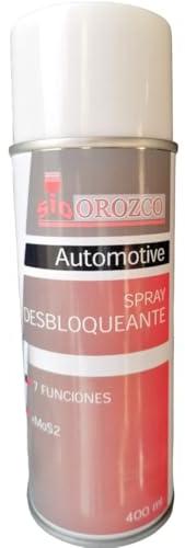 SIO Ascioltodo Lubrificante Sbloccante con MOS2 400 ml - Spray Allentante Multifunzione con Disolfuro di Molibdeno - Lubrica, protegge ed elimina l'ossidazione - Uso Professionale Automobile Officina