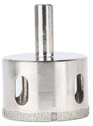 Sega a tazza con nucleo in vetro da 3-200 mm Sega a tazza con rivestimento diamantato Punte da trapano per utensili di perforazione in ceramica di vetro di marmo per piastrelle,200mm