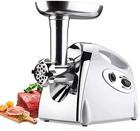 TVSKWMRQ Electric Meat Grinder Stainless Steel Meat Mincer Enema Machine Sausage Stuffer Meat Machine Sausage Maker Metal Food Grinder small gift