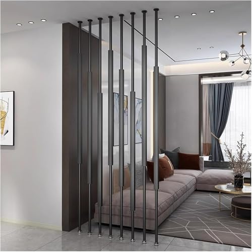 Adjustable Floor-to-Ceiling Privacy Partition – Versatile Room Divider for Office and Home Entryway, Enhance Space with Stylish Soundproofing and Modern Design