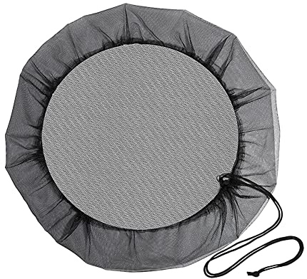Kexpery Rete di filtro per barile di acqua piovana, protegge insetti e detriti, 120 cm